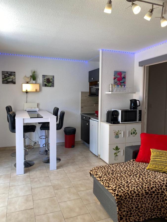 T2 Rdc A Canet En Roussillon Europa 4 Pers ,Piscine,Clim, Tennis, Parking Exterior photo