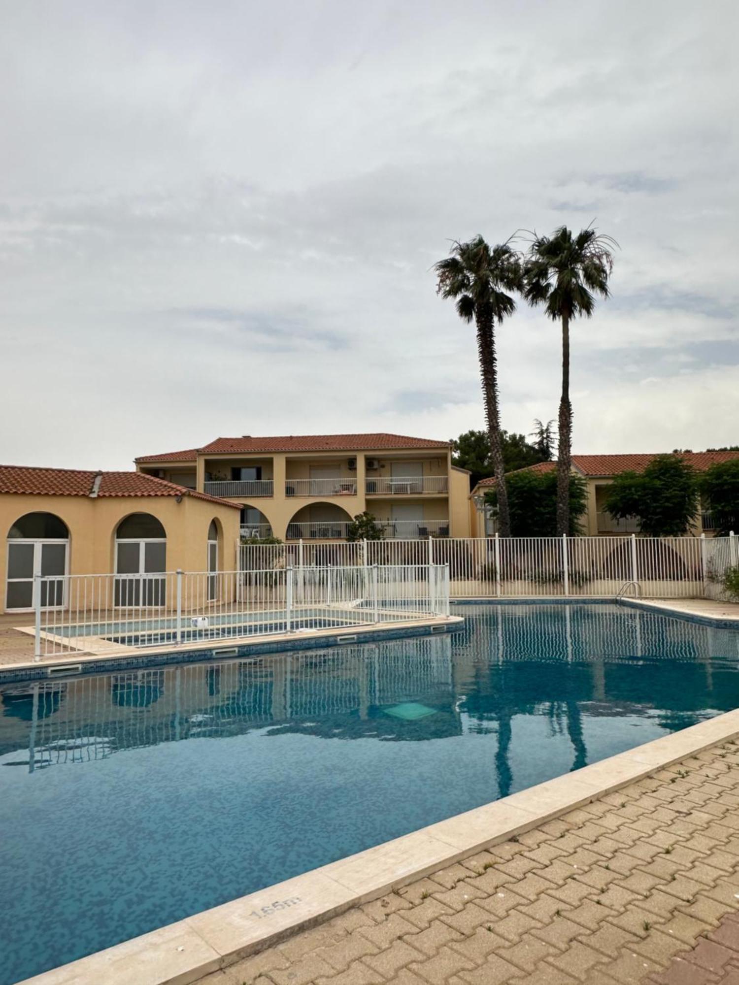 T2 Rdc A Canet En Roussillon Europa 4 Pers ,Piscine,Clim, Tennis, Parking Exterior photo